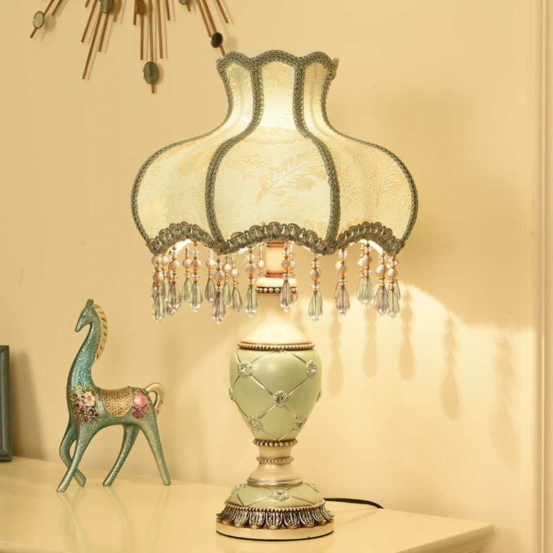 卧室床头灯家用插电可调节亮度结婚浪漫月子夜用无线遥控台灯暖光