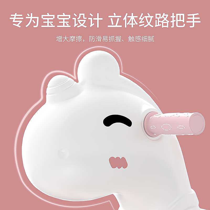 童景木马儿童摇马溜溜车二合一宝宝摇摇马防摔摇摇椅男孩女孩玩具