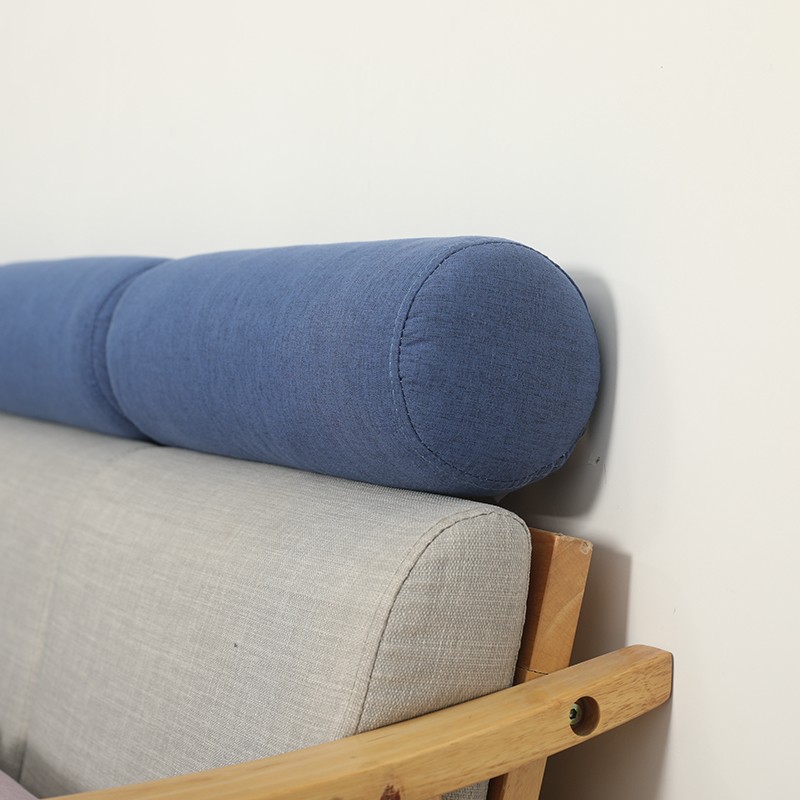 沙发头枕腰枕圆柱枕沙发靠背加高客厅靠头靠枕靠垫办公室腰垫