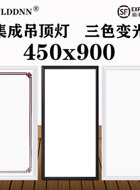 集成吊顶灯450x900led平板灯蜂窝大板客厅铝扣板嵌入式LED灯45x90