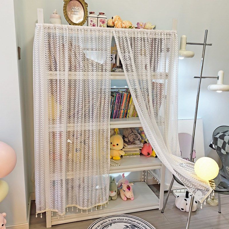 衣柜橱柜帘遮挡帘书架帘子防灰尘窗帘白纱窗帘客厅改卧室隔断帘,居家布艺,垂直帘/梦幻帘,淘宝优惠券,粉丝福利购,淘宝优惠卷