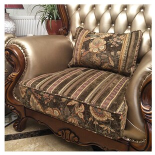 美式沙发套定制欧j式沙发罩套全包万能套沙发笠提花坐垫套订做四