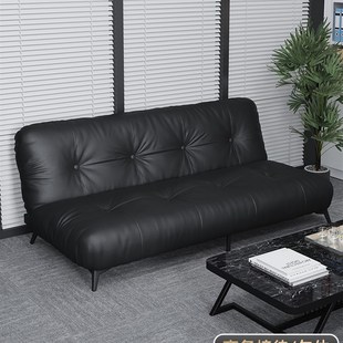 办公室沙发商务简约休息区接待沙发双人三人位服装店沙发床可折叠