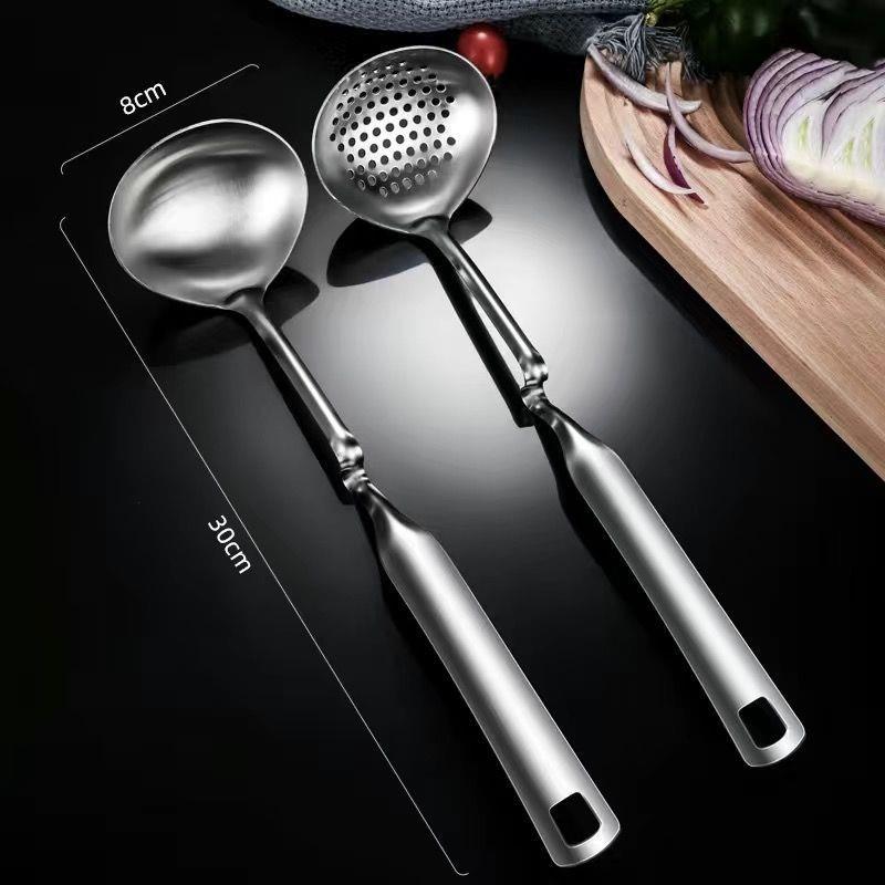 304食品级不锈钢家用长柄
