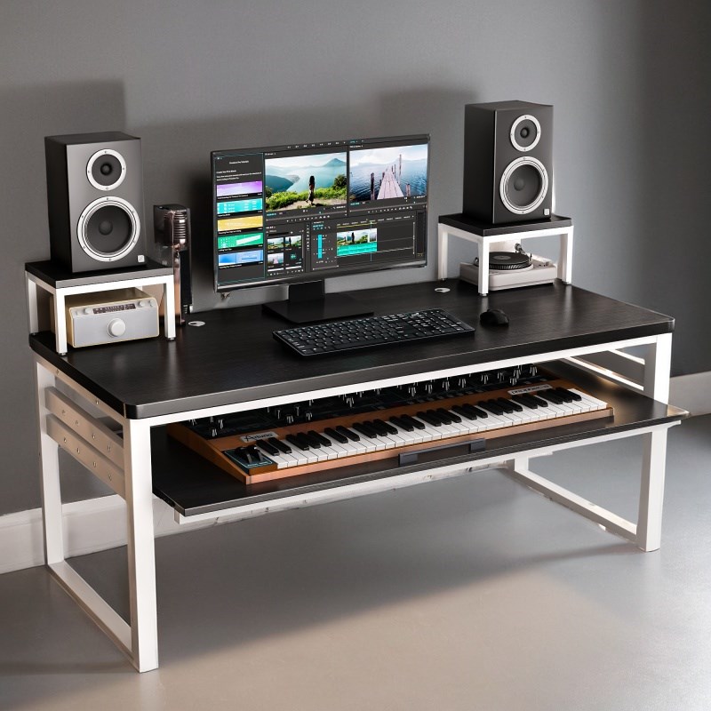 编曲工作台midi键盘桌电子琴桌架电钢琴编曲台音乐工作制作琴桌子