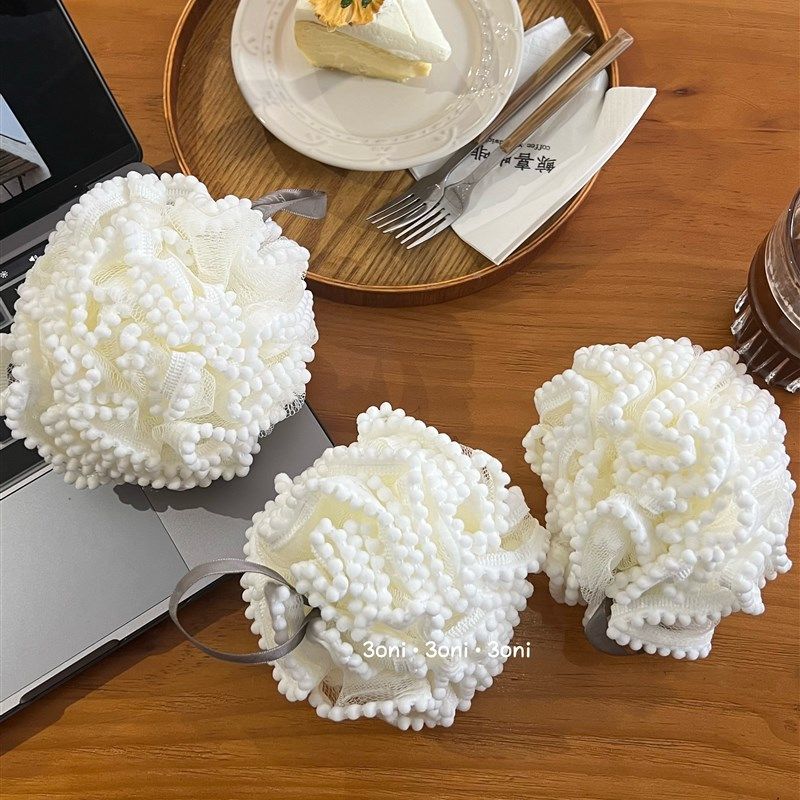 奶油泡芙!不开的浴球!新款加厚洗澡可以搓出很多泡沫的沐浴球!,家庭/个人清洁工具,沐浴球,淘宝优惠券,粉丝福利购,淘宝优惠卷