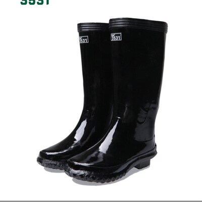 3531雨鞋男高筒水鞋劳保雨靴防水防滑胶鞋男士防雨套鞋