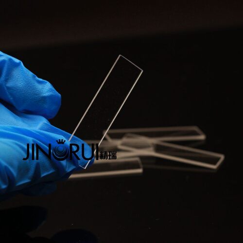 精瑞光学石英片双面抛光76.2*25.4*1mm 紫外载玻片高平整石英片