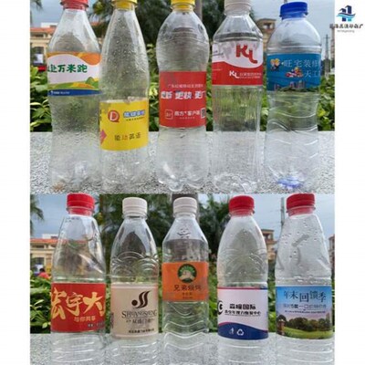 珠光贴纸贴防水不干胶矿泉水瓶定制膜饮料水膜标签双面热缩印刷