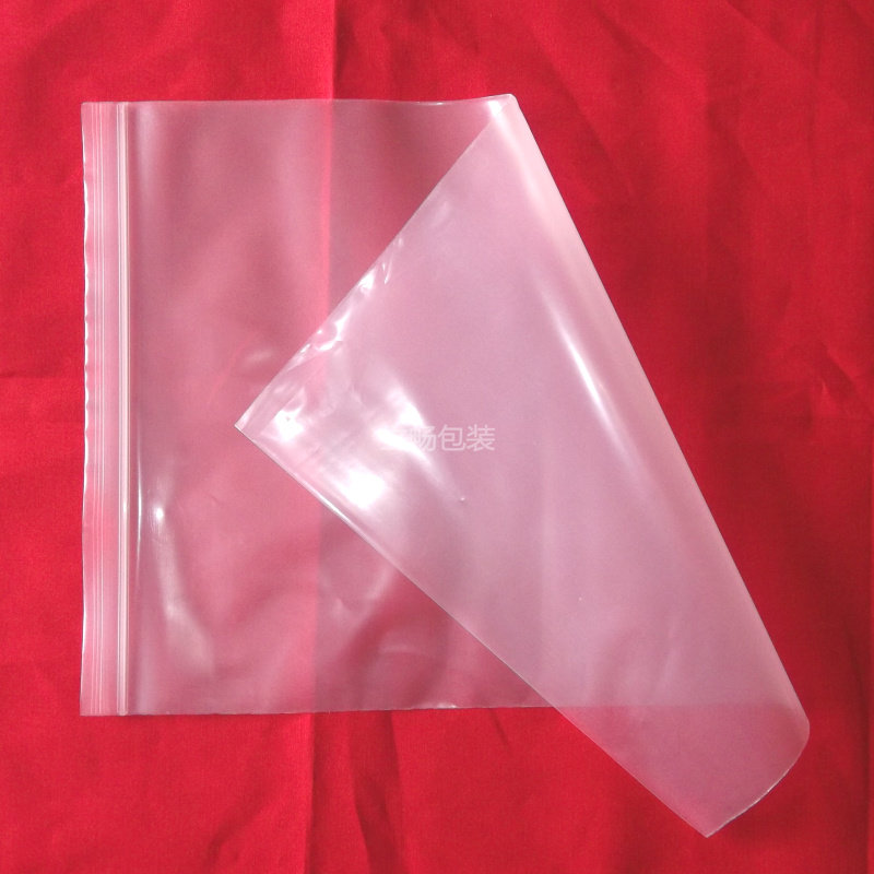 11号3a0*40*20丝100只 加厚食品自封袋密封袋 透明 珠宝袋大号