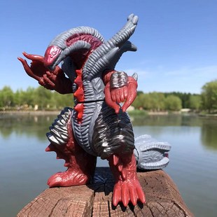 大怪兽大号瓦拉隆软胶怪兽模型布莱泽玩偶盖巴鲁加二代巴赞甲玩具