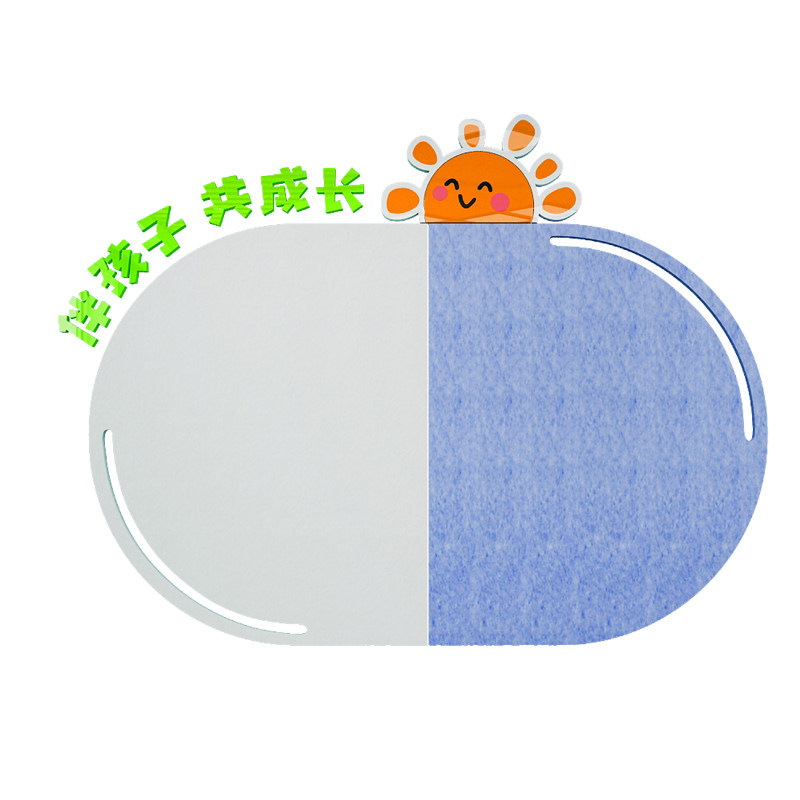 毛毡板墙贴面幼儿园环境创材料成品主题文化画室布置美术教室装饰