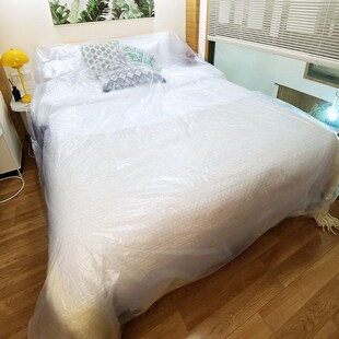 家具防尘膜塑料防尘布装修衣柜保护膜家具遮盖床罩家用沙发防灰尘