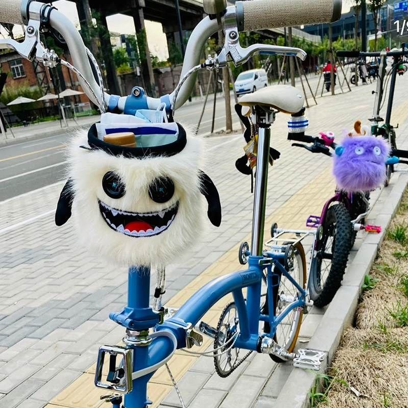 8B车头包卡通小布车头挂包旅行收纳水壶包自行车把包折叠车首挂包,自行车/骑行装备/零配件,自行车包,淘宝优惠券,粉丝福利购,淘宝优惠卷