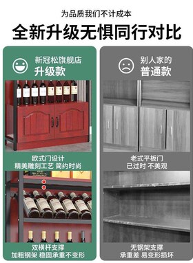 商用铁艺落地酒架置物架葡萄酒陈列柜子红酒柜展示架酒吧超市酒庄