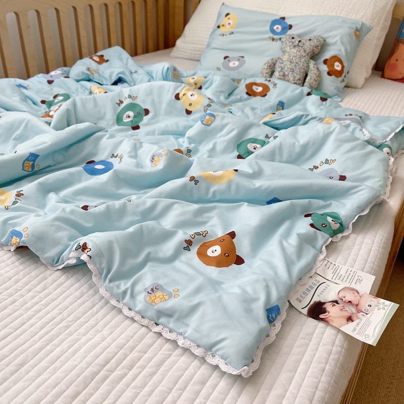儿童夏凉被d幼儿园午睡专用小被子夏天婴儿空调被夏季薄款宝宝盖