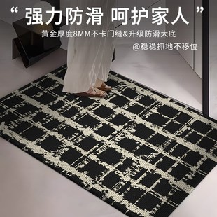 门口地毯门垫防滑客厅进门家用可裁剪脚垫垫子 高级入户门地垫新款