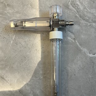 diy原液pa壶特调壶pa壶泡沫喷壶接H洗车机水枪发泡沫器透明壶专用