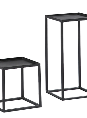 新中式铁艺茶棚 收纳架 茶道具配件 茶托盘铁制仿古置物杯架多肉