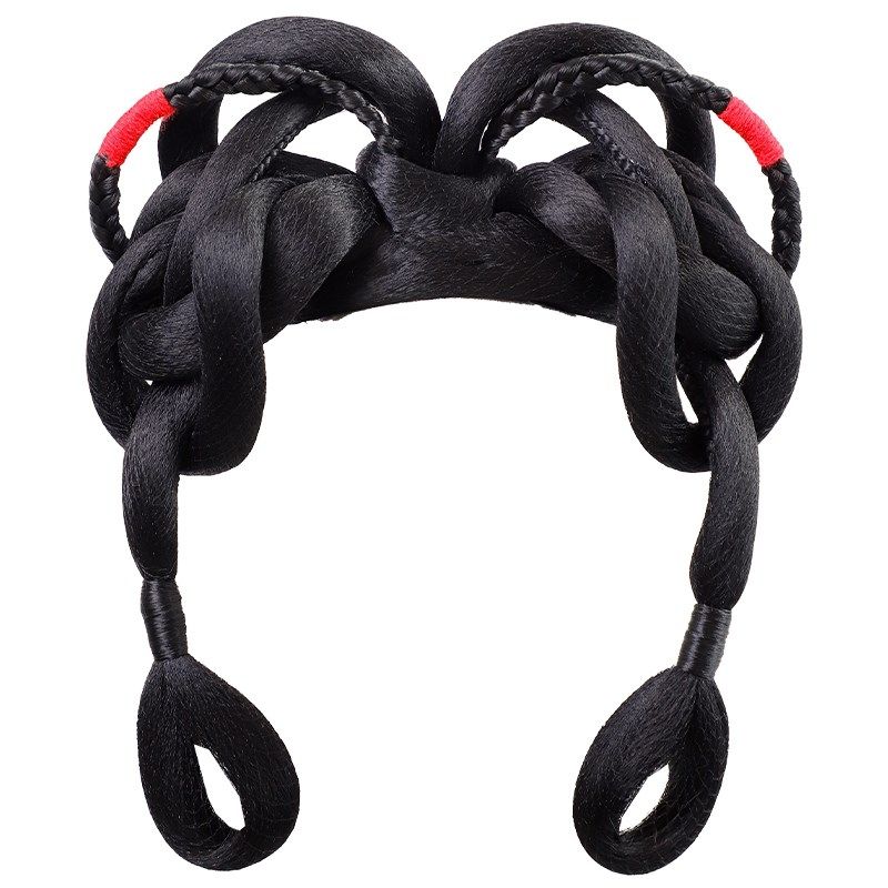 新娘假发古装汉服新年小财神国风过年假发包明制发饰古风中式发髻,美发护发/假发,演出假发,淘宝优惠券,粉丝福利购,淘宝优惠卷