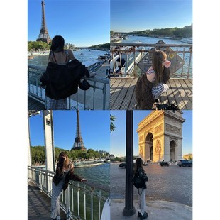 裤 Xinlei 夏日粉色格子吊带连衣裙女春夏长款 仲夏浮梦 子 Lin