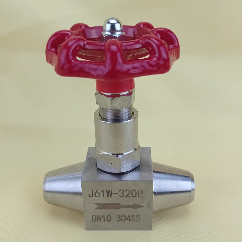 KARSON304不锈钢焊接针型阀J61Y160/320P对焊式高压仪表截止阀