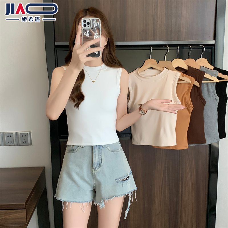 娇希语2025秋冬磨毛保暖背心吊带