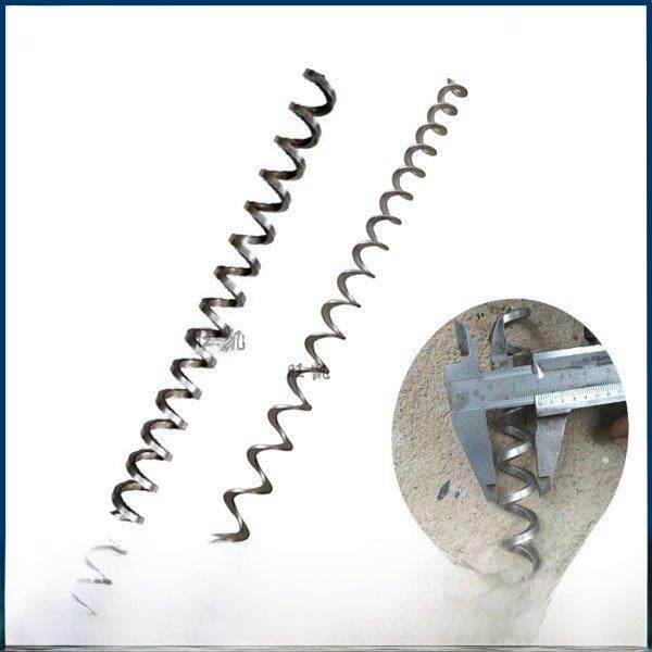 小规格螺旋叶片不锈钢连续螺旋绞龙叶片输送机螺旋杆方钢搅拌叶片