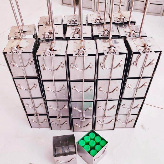 液氮罐提篮冻存架不锈钢细胞抽屉方形冻存吊架9格80口径101520升,五金/工具,液氮罐,淘宝优惠券,粉丝福利购,淘宝优惠卷