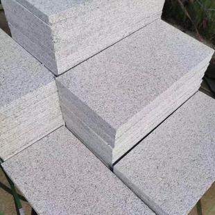 花岗岩石材芝麻灰白黑户外庭院地砖黄金麻锈石地铺砖火烧板材花园