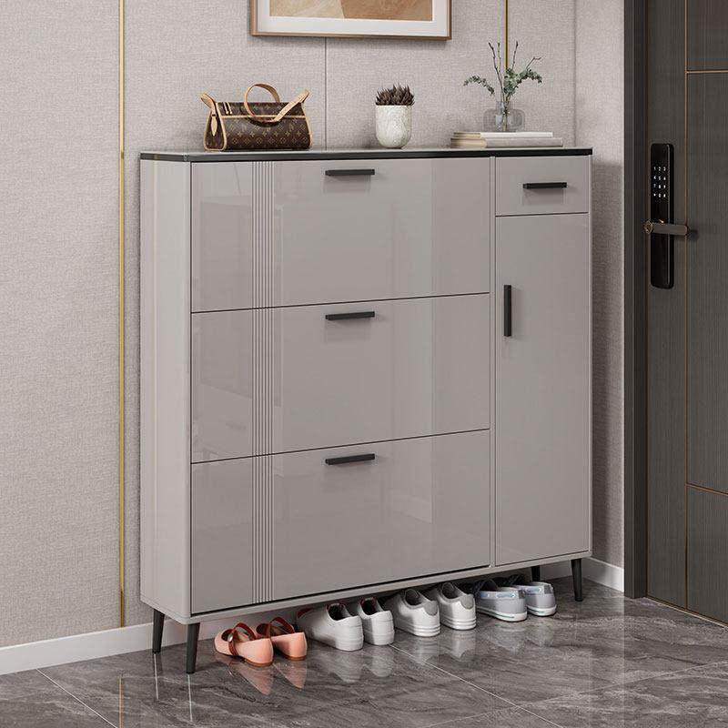 鞋柜家用门口入户2025爆款翻斗式烤漆玄关鞋柜轻奢简约现代大容量,住宅家具,鞋柜,淘宝优惠券,粉丝福利购,淘宝优惠卷
