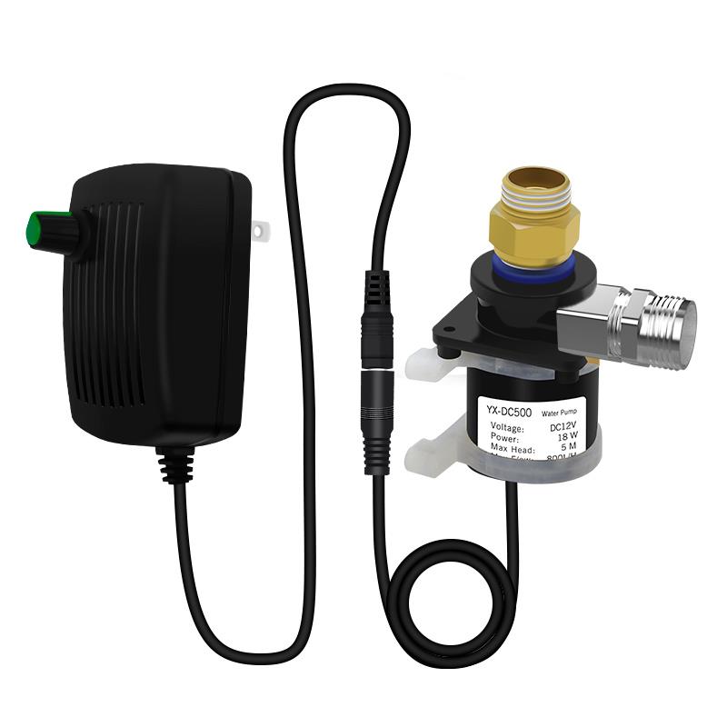 无极调速直流无刷水泵12V增压泵热水器家用洗澡花洒自来水增压泵
