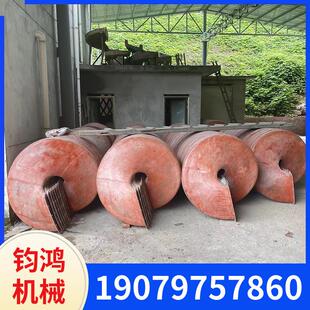 选矿螺旋溜槽 玻璃钢叶片螺旋溜槽 选矿小型设备 重选水洗沙金可