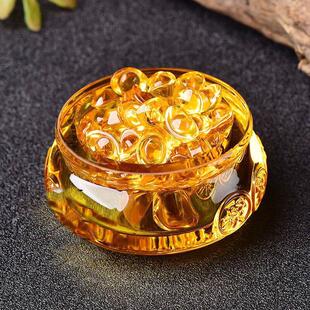 淄博博山陶瓷琉璃大观园招财聚宝盆元宝开 业乔迁庆典礼品招财进