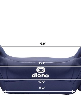 diono大童安全座椅儿童安全座椅增高垫通用安全带固定座椅3-12岁