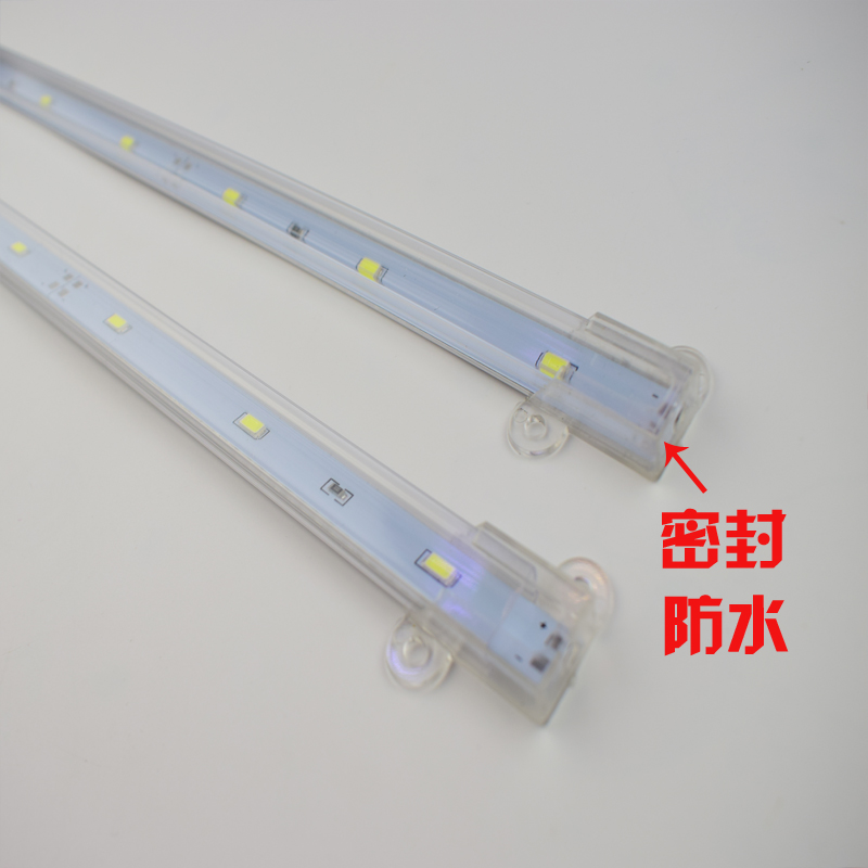 12V伏led点菜柜麻辣烫冰箱保鲜柜防水灯管 冷藏保鲜展示柜照明灯