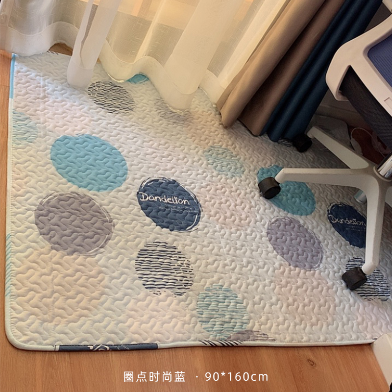 可机洗 定制全棉薄款榻榻米垫 宝宝儿童客厅卧室满铺爬行地垫地毯