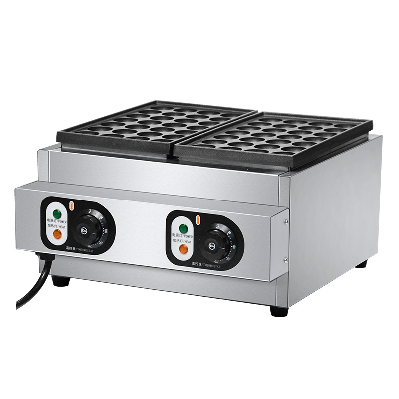 章鱼小丸子机器商用电热鱼丸炉加厚烤盘虾扯蛋章鱼烧机丸子机摆摊