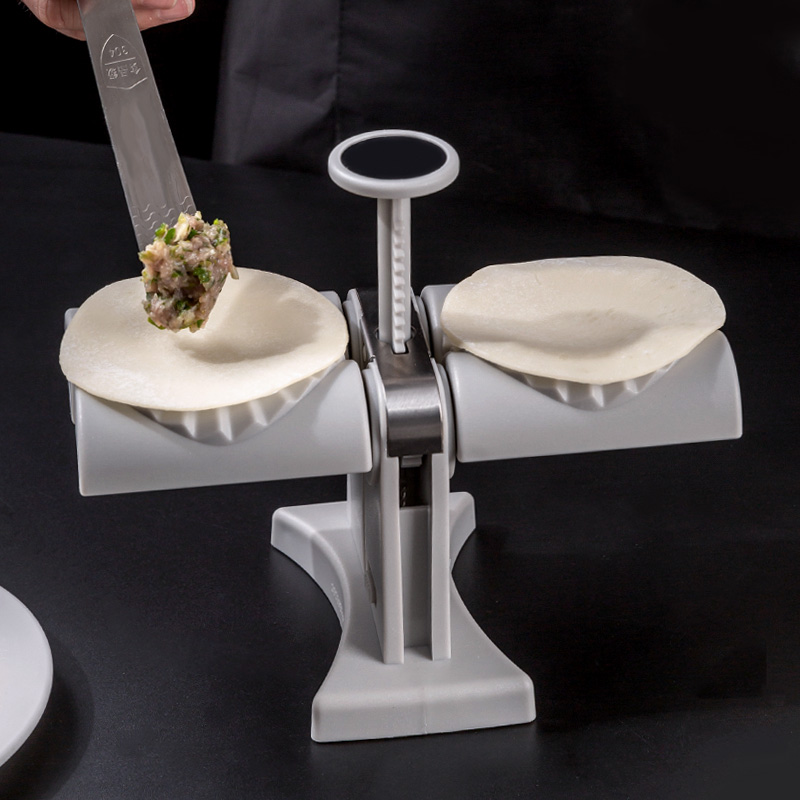 自动包饺子机新款压饺子皮模具家用小型做饺子神器捏水饺制作工具