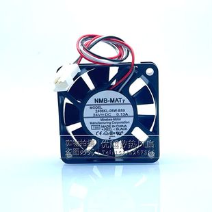 05W 24V B59 6015 0.13A变频器大风量散热风扇 6CM 全新NMB2406KL
