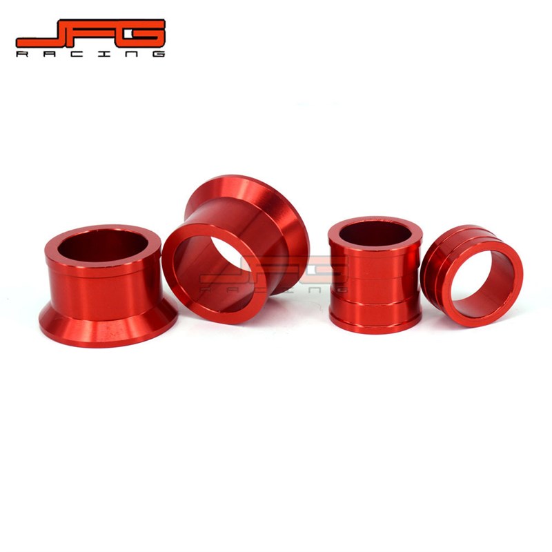 摩托车CR CRF125R 250R 250X 450R 450X轮毂前后CNC轴套隔套