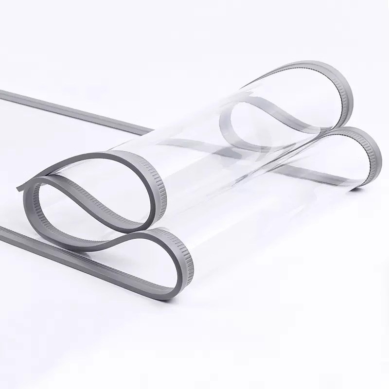 饭店门帘透明空调隔断帘子磁吸自吸店铺商用挂帘塑料挡风pvc软帘