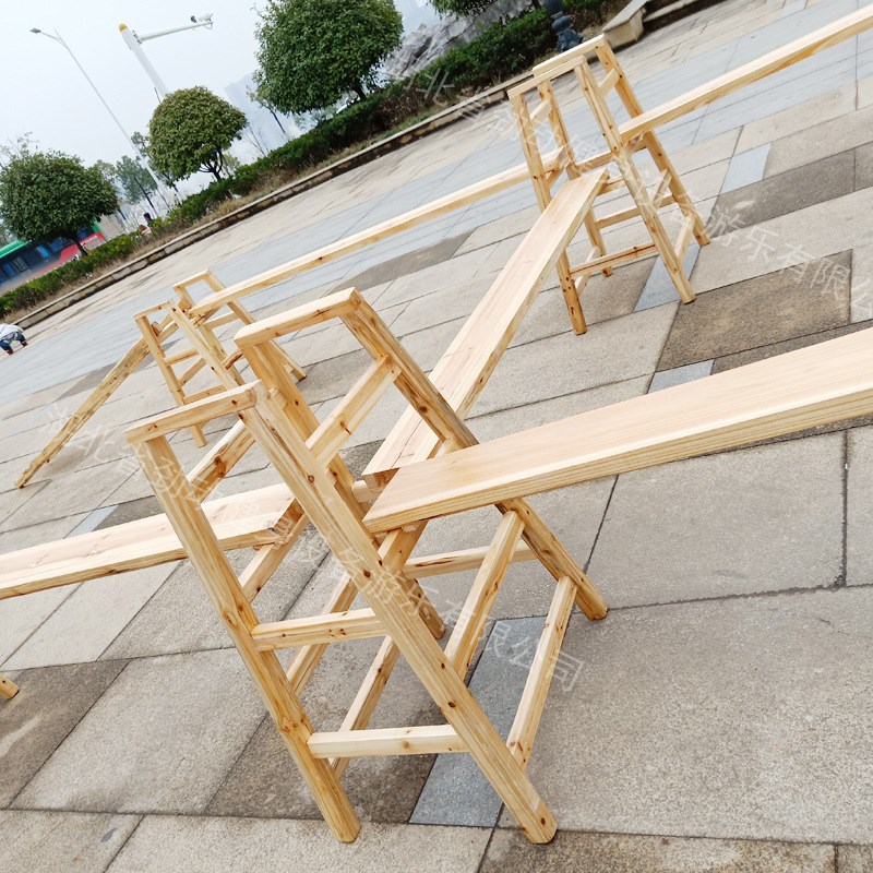 幼儿园儿童16件爬梯攀爬架平衡木户外实木组合独木桥感统训练器材