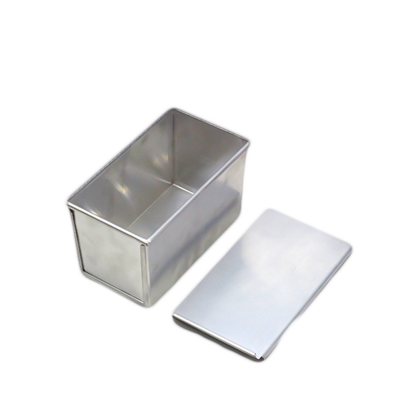 土司模具无涂层带盖方包盒600g900g1200克长方形不粘方包面包铝模