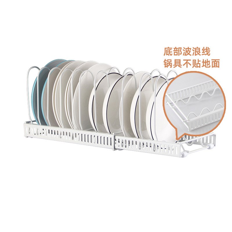 厨房锅盖架台面坐式放置架子放锅盖锅铲菜板多功能收纳置物架支架