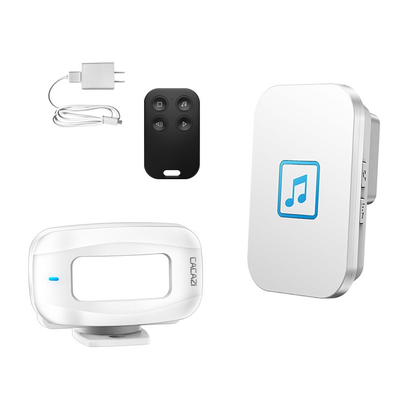 分体式欢迎光临感应器店铺进门迎宾器红外电子哨兵 叮咚家用门铃