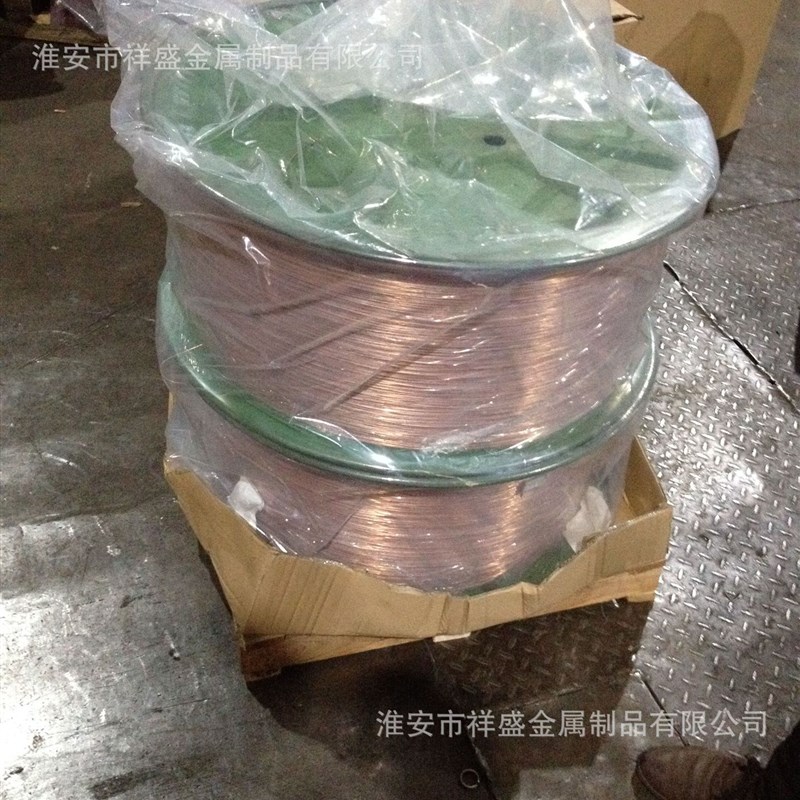 现货供应风管用高碳镀紫铜钢丝  磷铜丝厂家