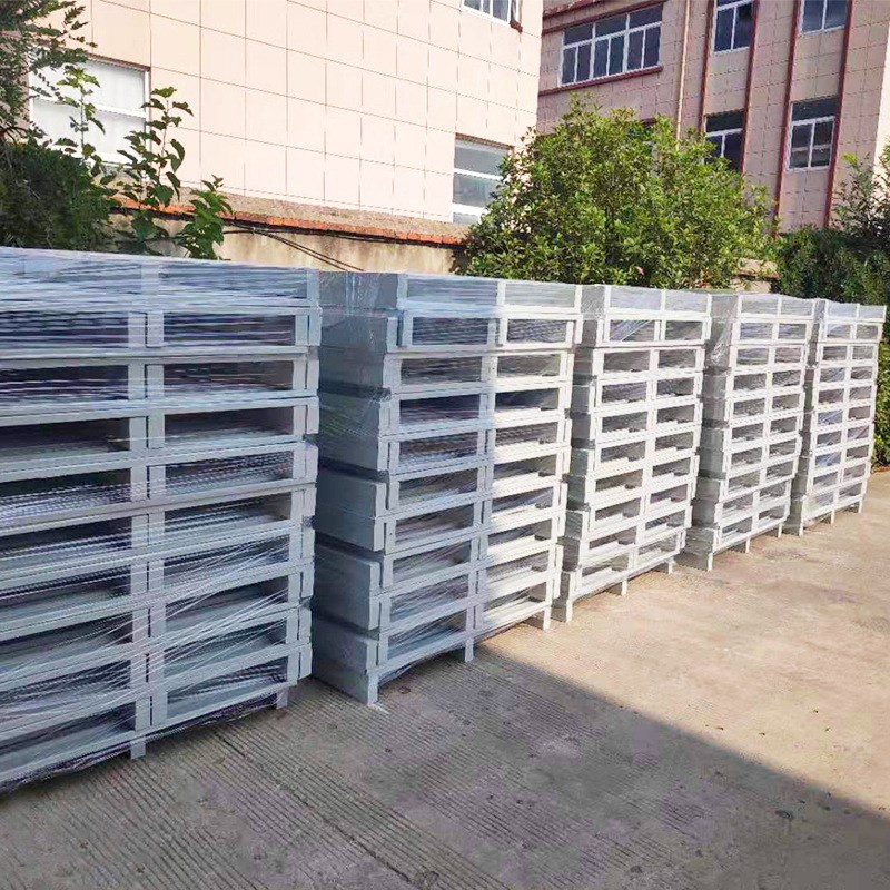 定制钢制托盘 铁托盘 仓储金属托盘 五金钢制钢托盘 满铺钢托盘