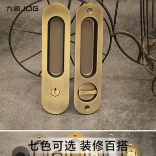 现代简约移门钩锁厨房卫生间推拉门阳台门把手锌合金挖手厂家