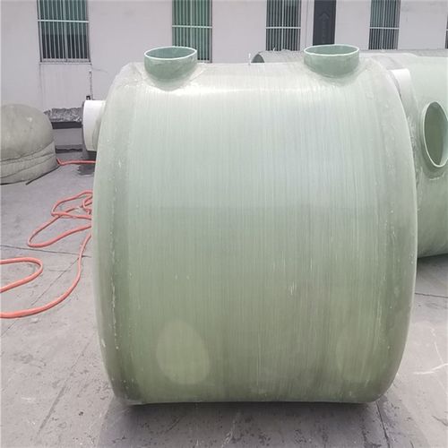 环保机械缠绕玻璃钢化粪池 3立方玻璃钢隔油池污水处理一体化现货